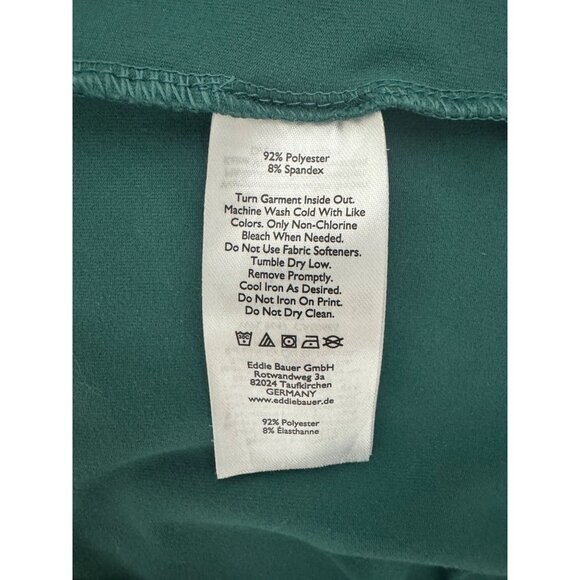 Eddie Bauer Green Aster Travex Dress w/Pockets Size XL Ultra-Soft Fitness Summer - Picture 6 of 6